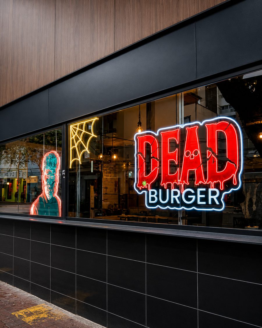 Fachada da Dead Burger Lapa