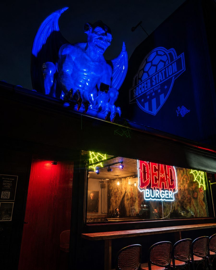 Fachada da Dead Burger Tatuapé